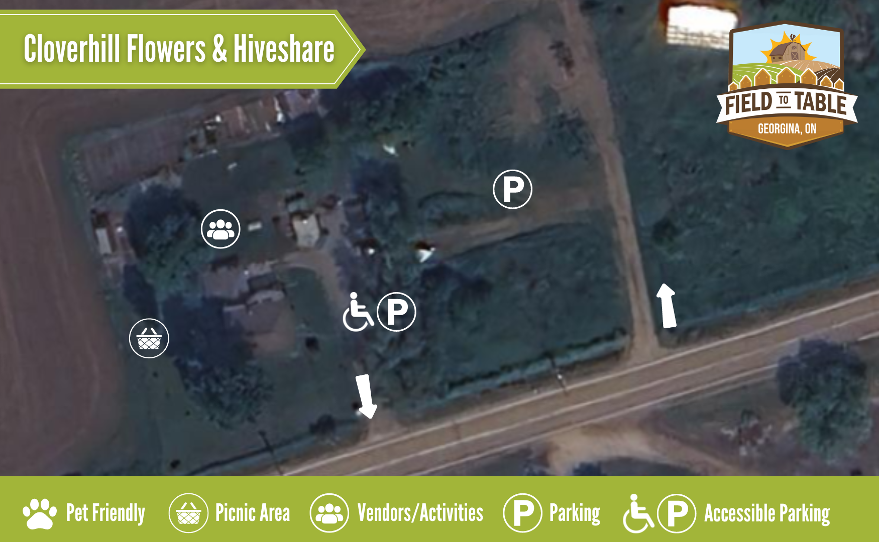 cloverhill flowers and hiveshare field to table location