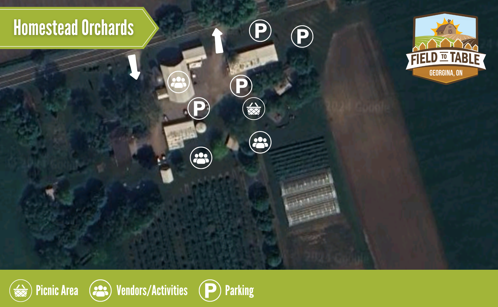 homestead orchards field to table 2024 location map